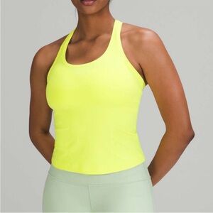 Lululemon Athletica Yellow Tank Top